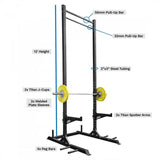 Xebex Titan Guillotine Commercial Half Rack