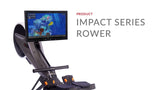 Aviron Impact Series Rower - 22" Touchscreen