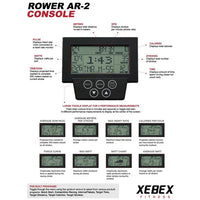 Xebex Rower Machine V2 (AR-2)